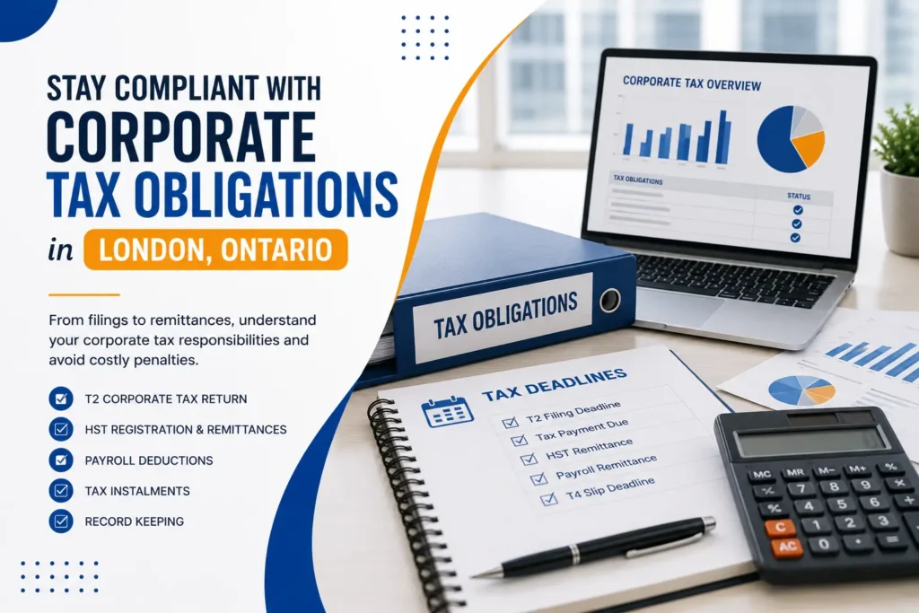 Corporate Tax Obligations in London, Ontario