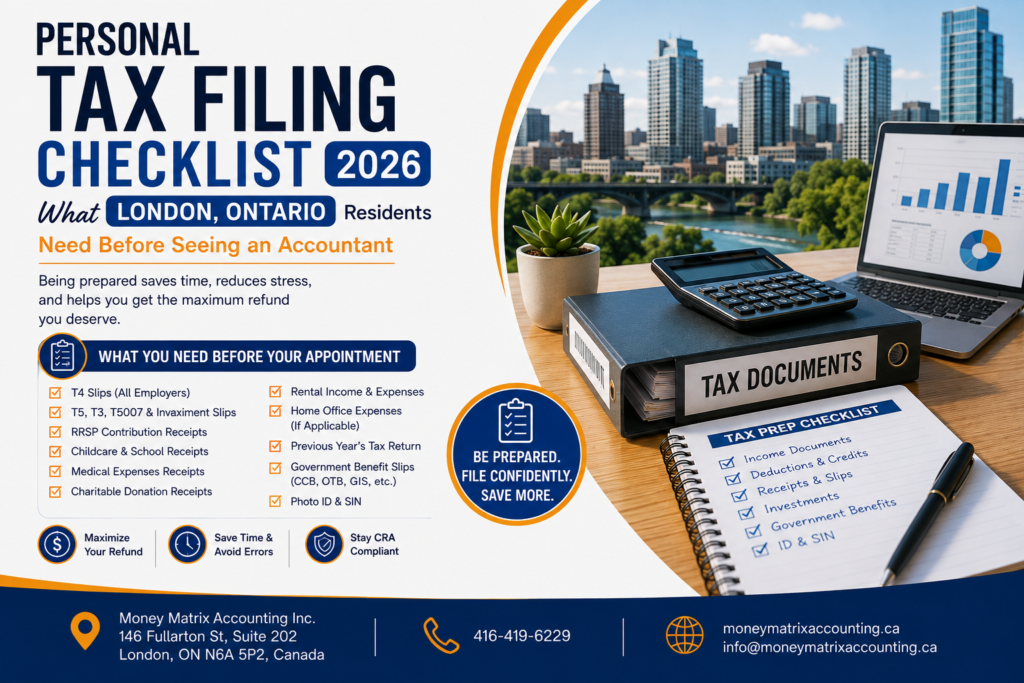 Personal Tax Filing Checklist 2026