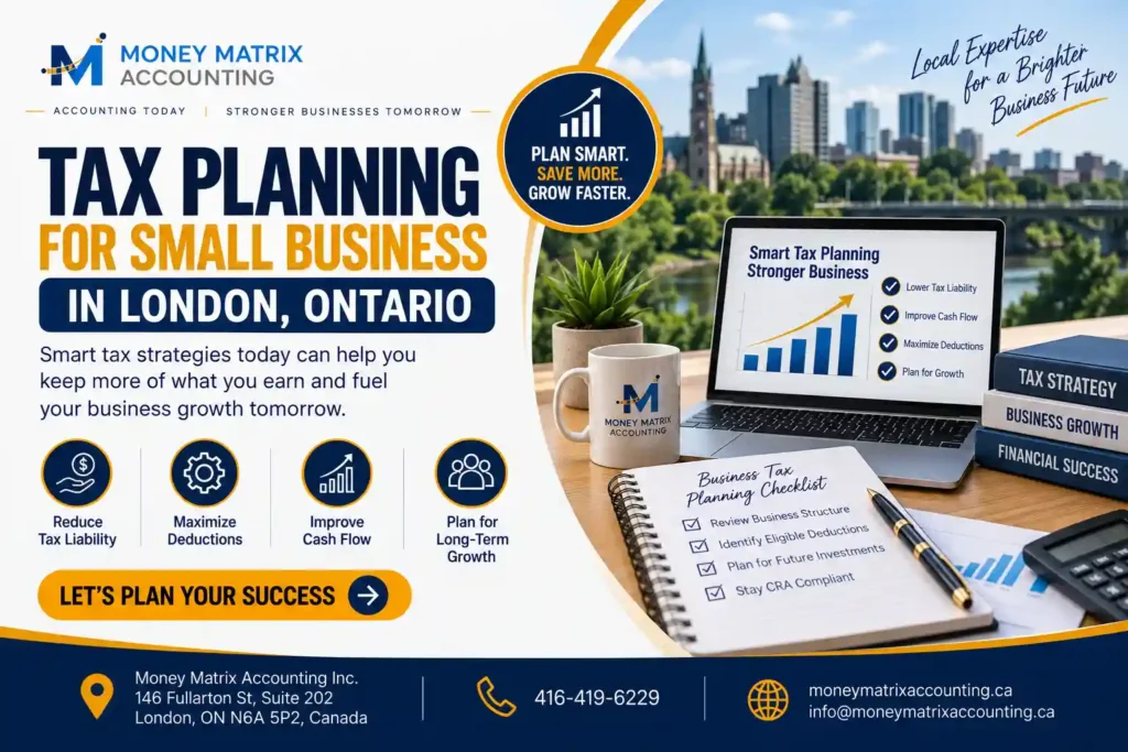 Tax Planning Strategies for Small Business Owners in London, Ontario