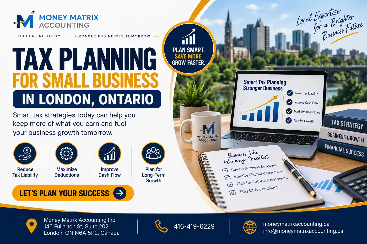 Tax Planning Strategies for Small Business Owners in London, Ontario