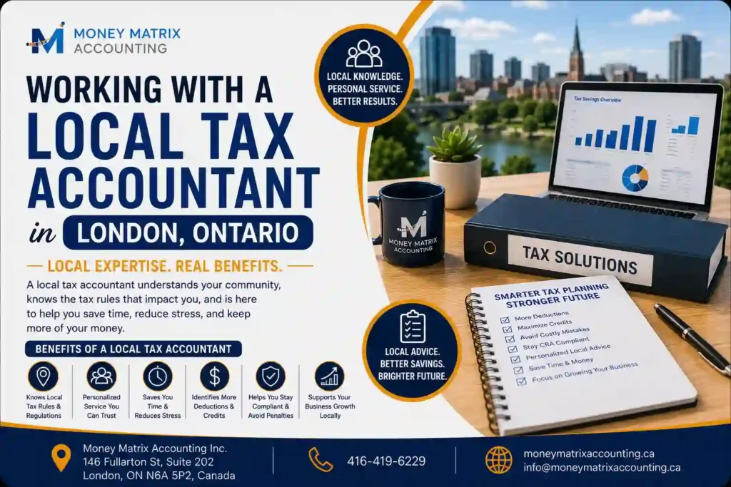 Working with a local tax accountant